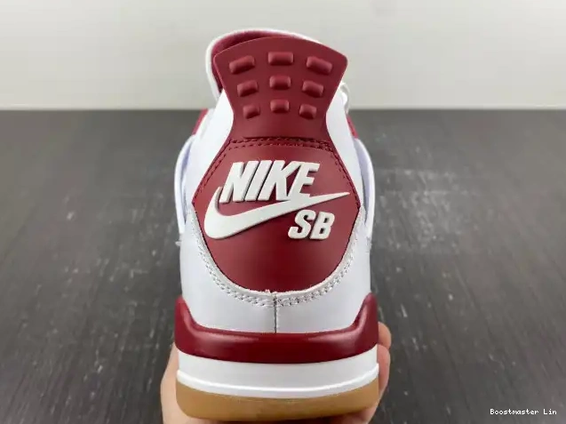 Bmlin Red Retro Jordan 4 DR5415-160 Pine SB 0526